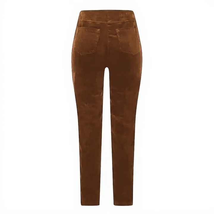 Robell Bella 73cm Cord Trousers Tobacco