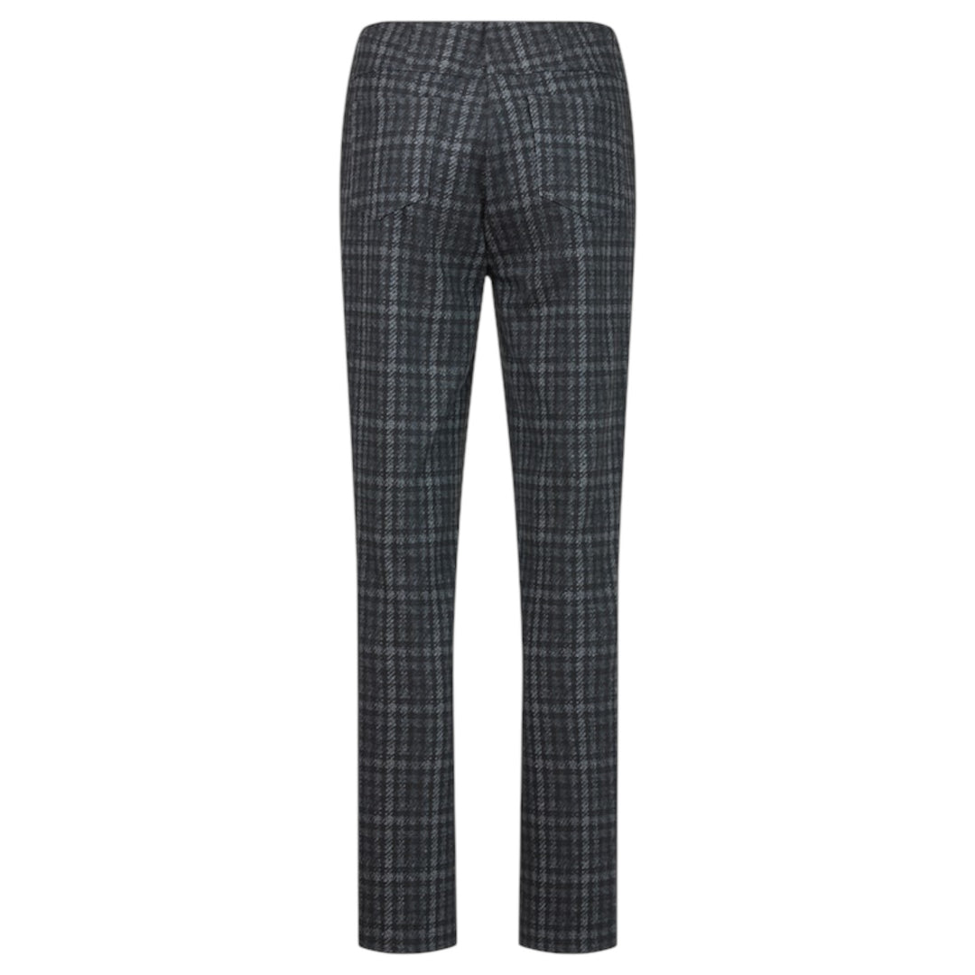 Robell Bella 78cm Trousers Grey Check