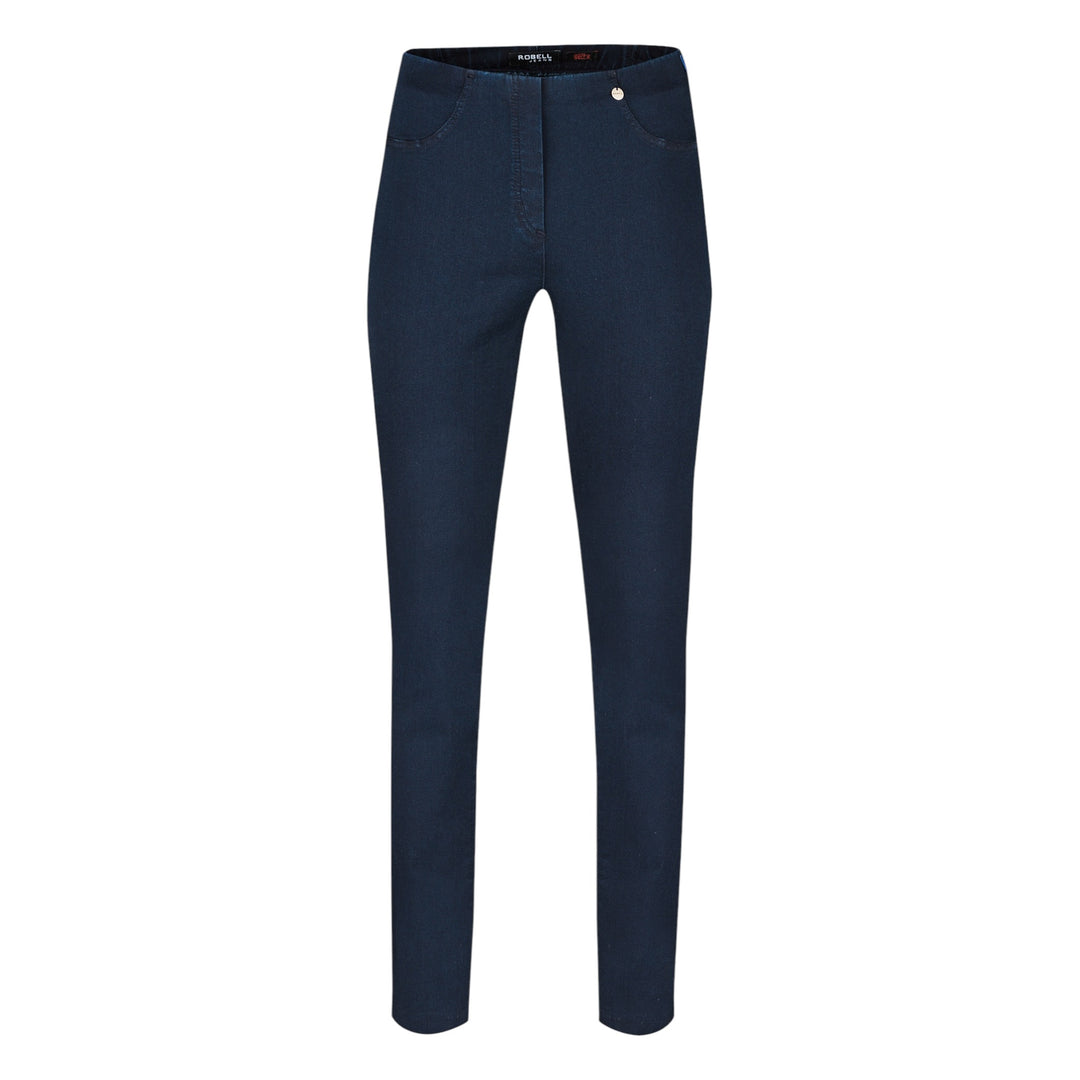 Robell Bella P 73cm Denim Trousers Navy