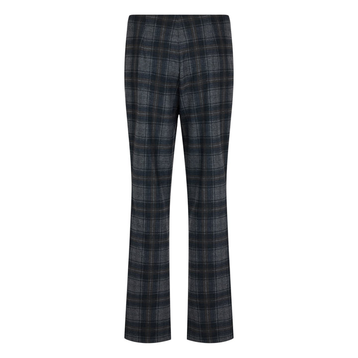 Robell Jacklyn 78cm Trousers Navy Check