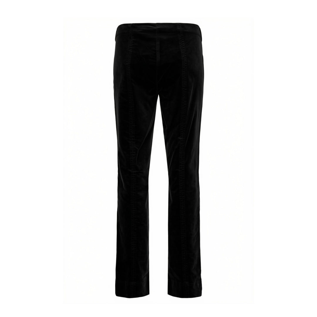 Robell Marie 73cm Full Length Cord Trouser Black