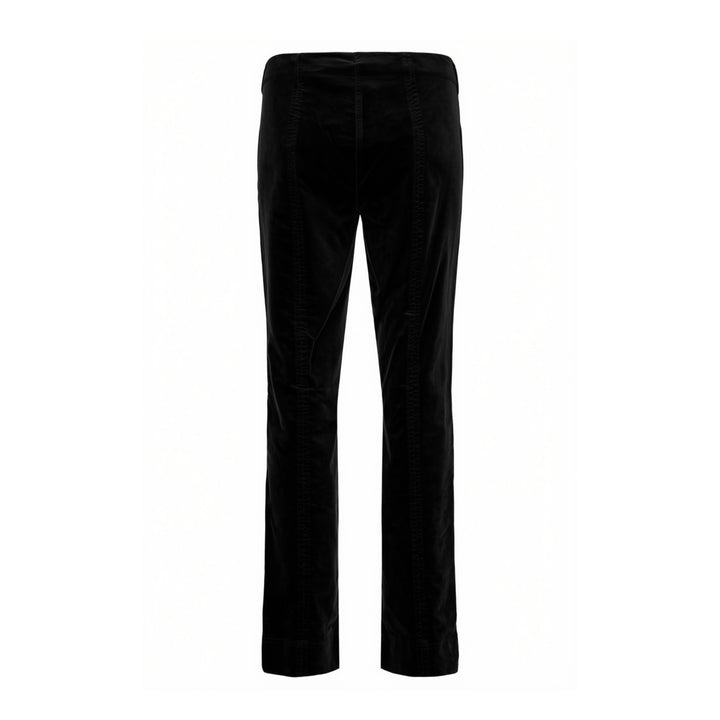 Robell Marie 73cm Full Length Cord Trouser Black