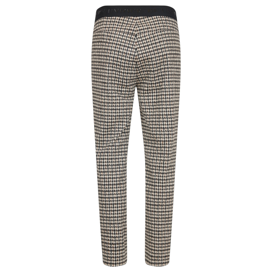 Robell Nelly Trousers Taupe Check