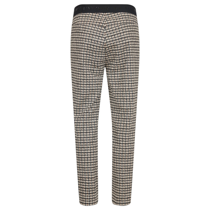 Robell Nelly Trousers Taupe Check