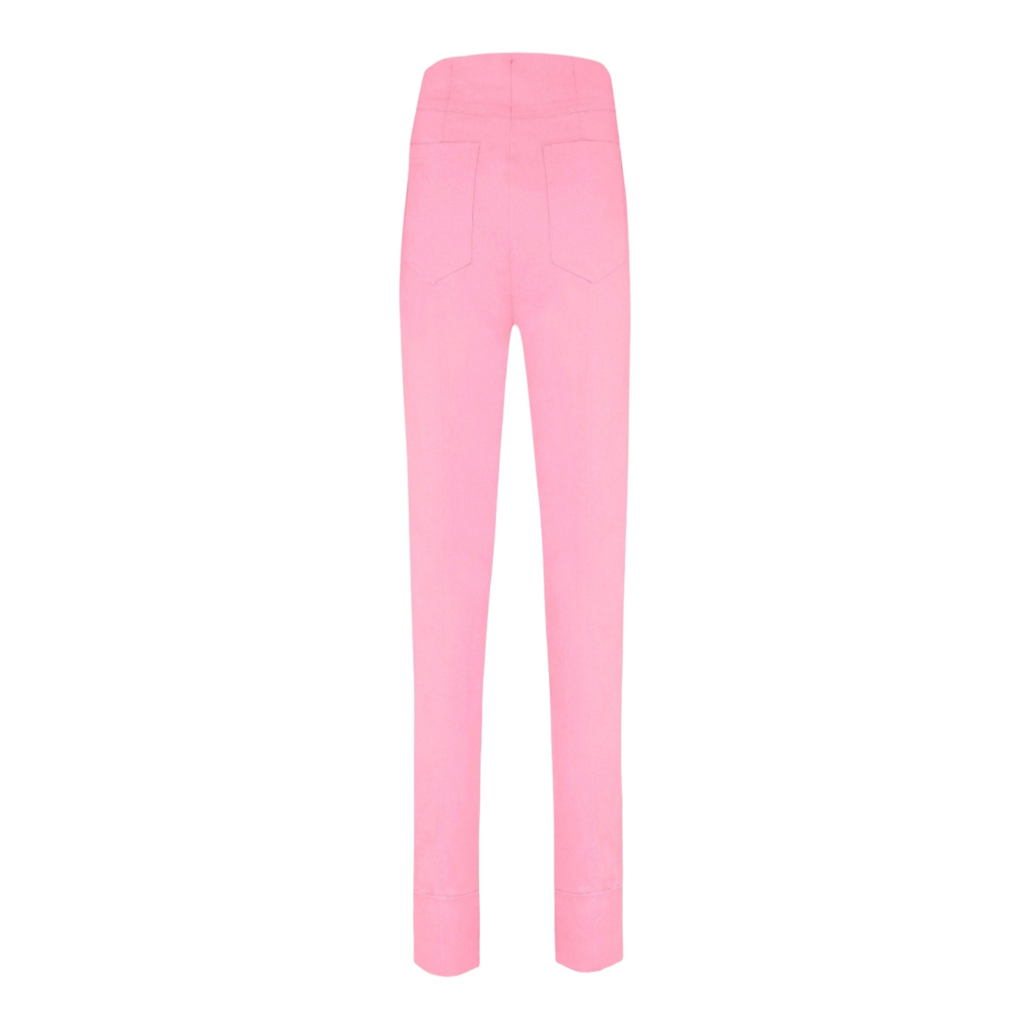 Robell-Rose-09-Trousers-with-Cuff-Pink-Product-Back-View
