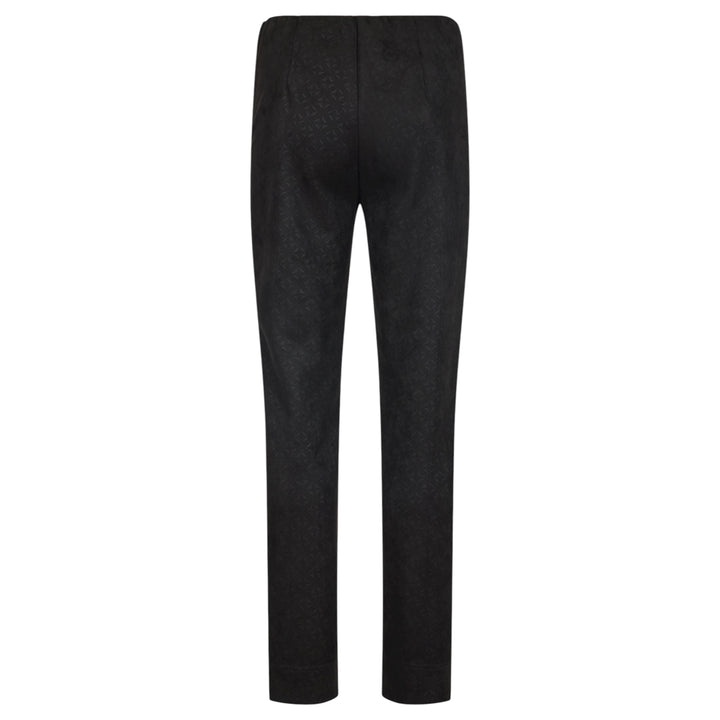 Robell Rose 78cm Jacquard Trousers Black