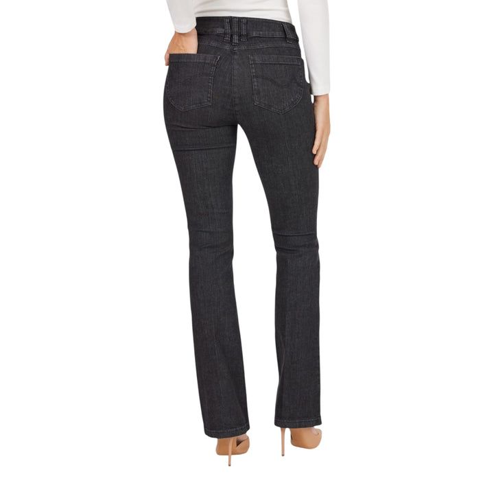 Robell Joella Bootleg Jeans Washed Black