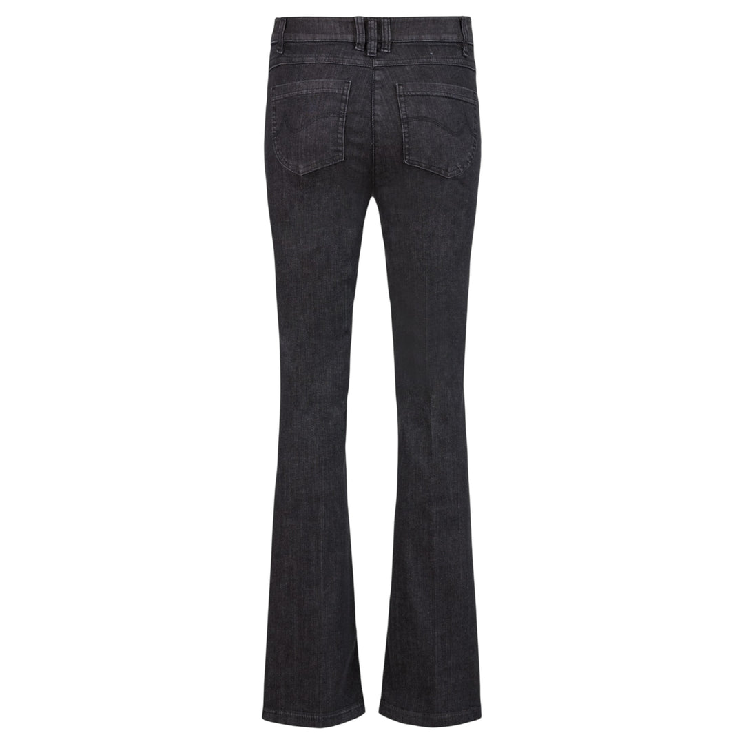 Robell Joella Bootleg Jeans Washed Black