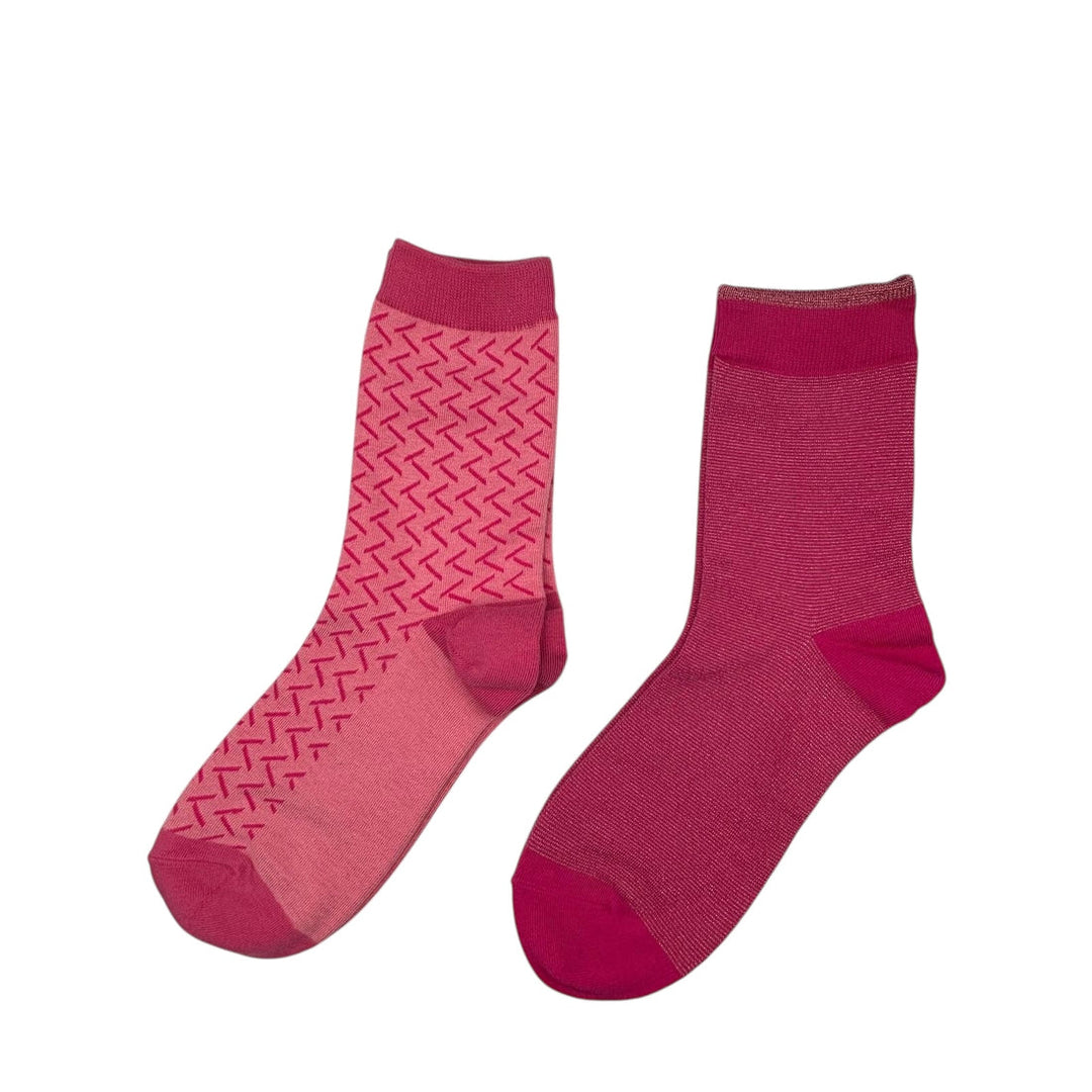 Sixton London Pink Kyoto & Pink Tokyo Sock Box Duo