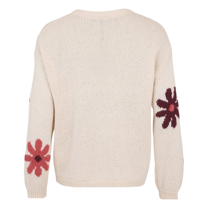 Sunday Flower Pullover Champagne Melange Combo