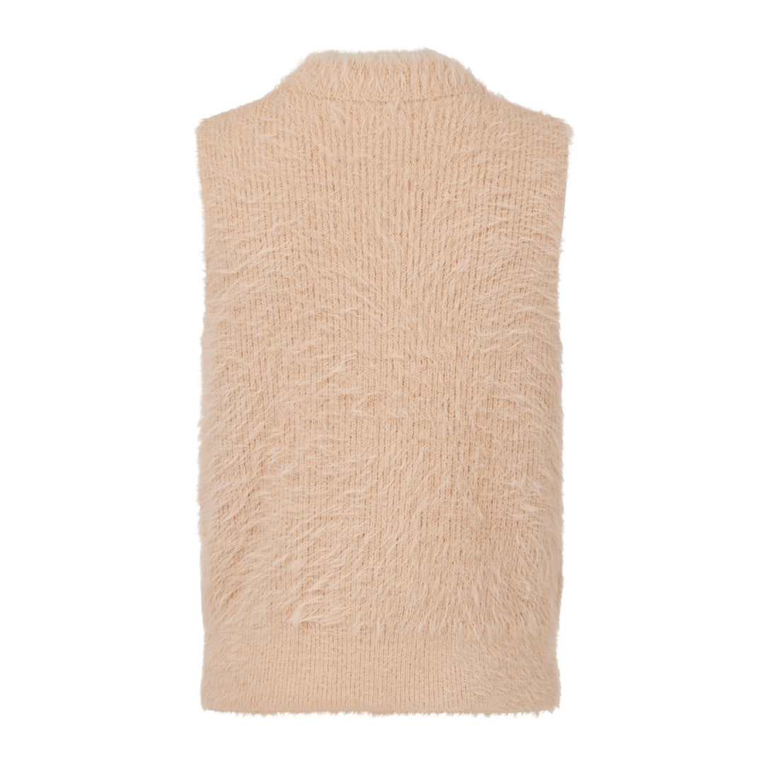 Sunday Fuzzy Waistcoat Cream