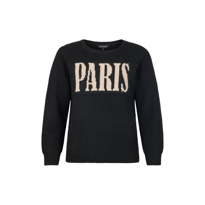 Sunday Paris Sweater Black