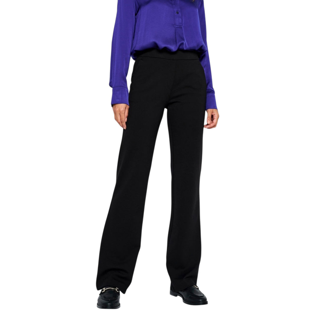 TONI Jenny Wide Leg Trousers Black