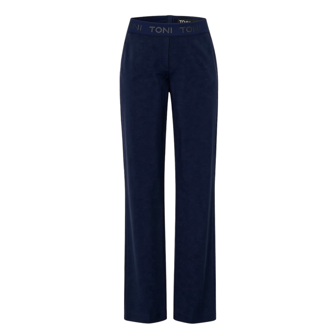 TONI Jenny Wide Leg Trousers Dark Blue