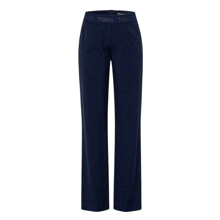 TONI Jenny Wide Leg Trousers Dark Blue