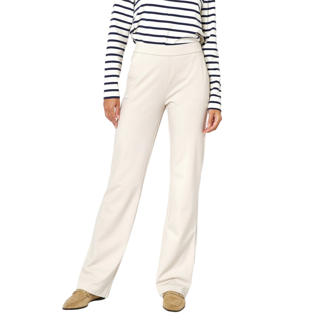 TONI Jenny Wide Leg Trousers Off-White