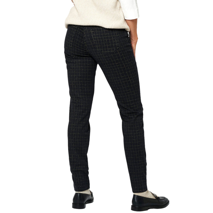 TONI Perfect Shape Trousers Black Check