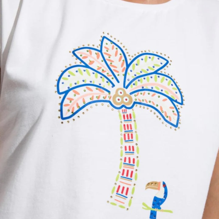 Tinta Style Abelia Palm Tree T-Shirt