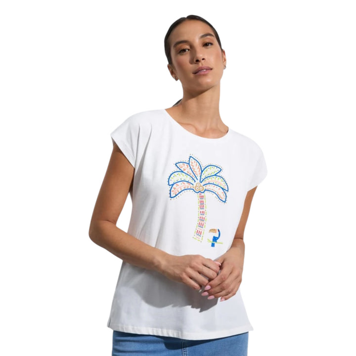 Tinta Style Abelia Palm Tree T-Shirt