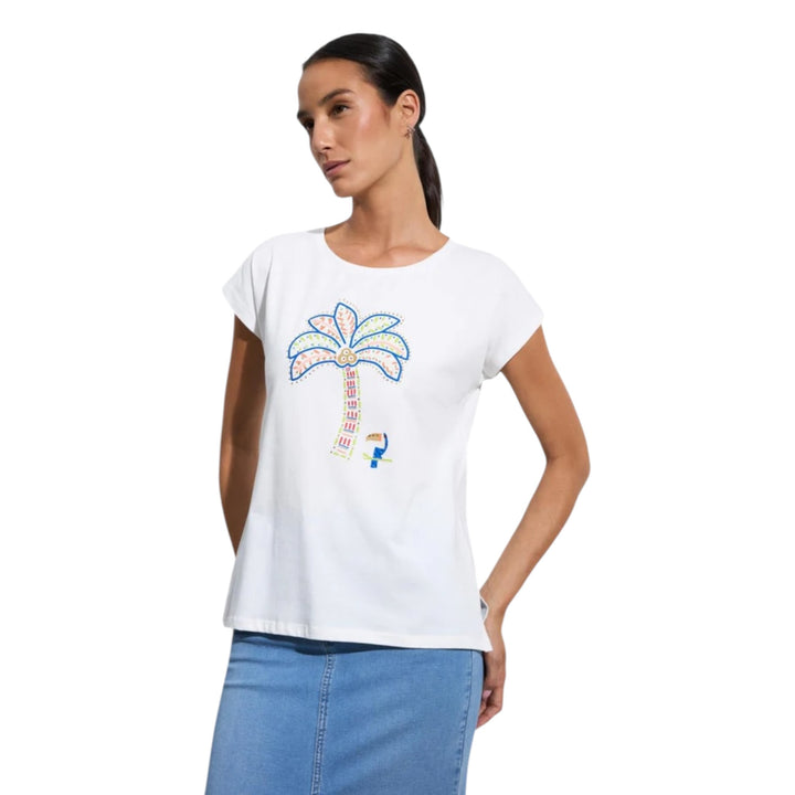 Tinta Style Abelia Palm Tree T-Shirt