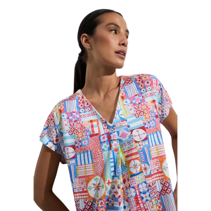 Tinta Style Mery Patterned Blouse Multicolour