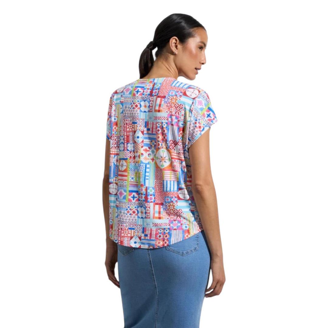 Tinta Style Mery Patterned Blouse Multicolour