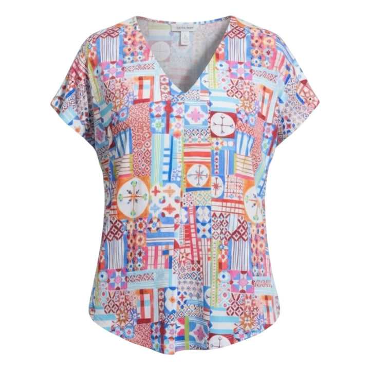 Tinta Style Mery Patterned Blouse Multicolour