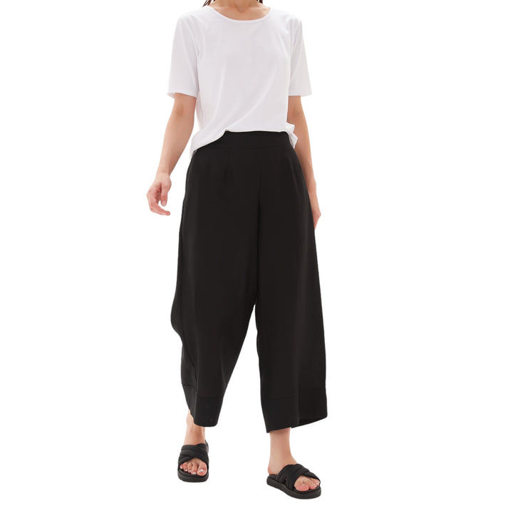 Tirelli Classic Linen Pant Black