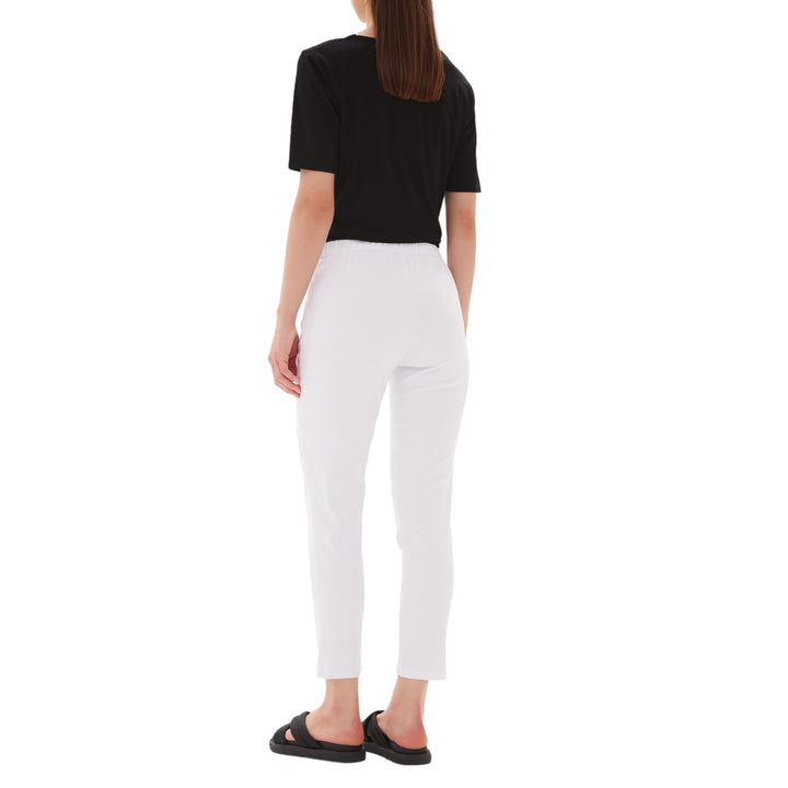 Tirelli Straight Crop Pant White