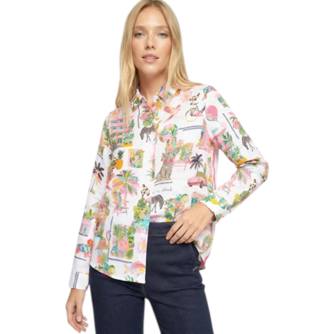 Vilagallo California Print Shirt