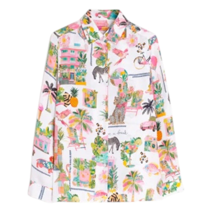Vilagallo California Print Shirt