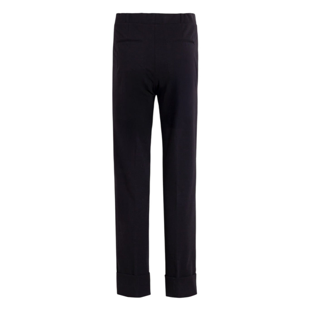 Black pants on a white background