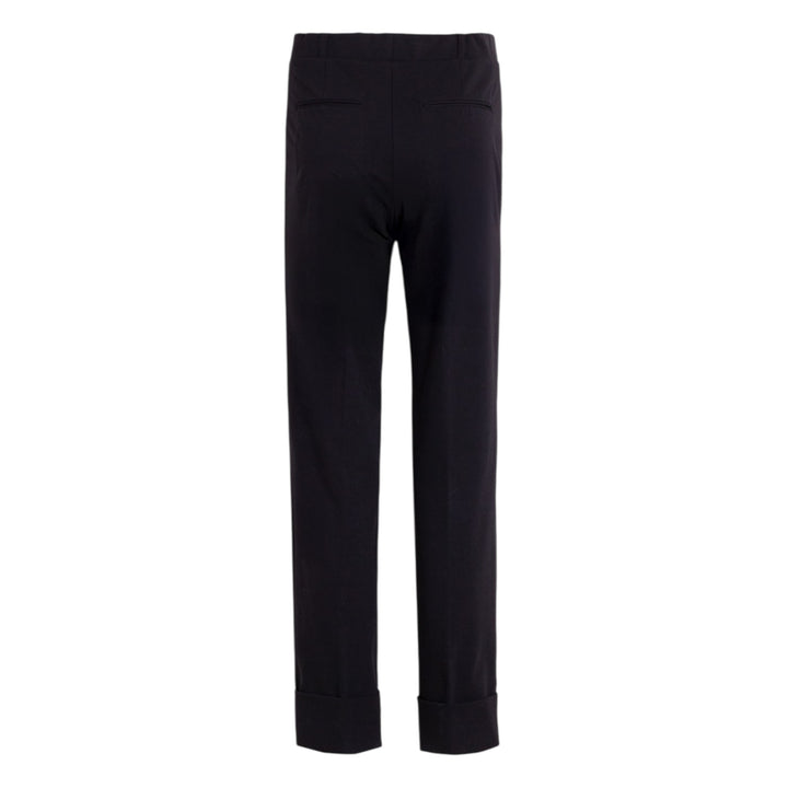 Black pants on a white background
