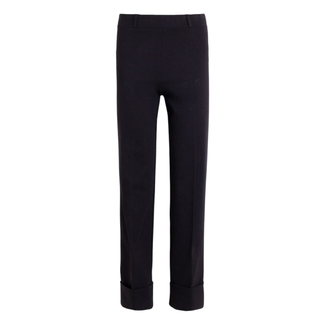 Black pants on a white background