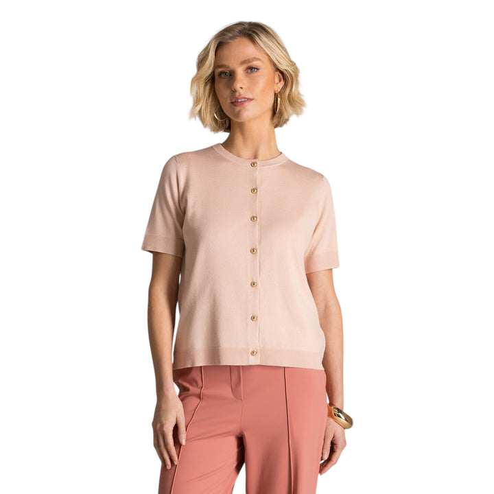 Yest Kassy Cardigan Rose Clay