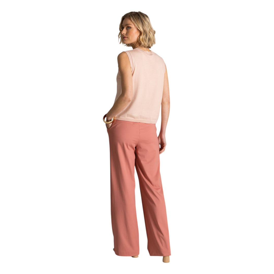 Yest Kornelia Vest Top Rose Clay
