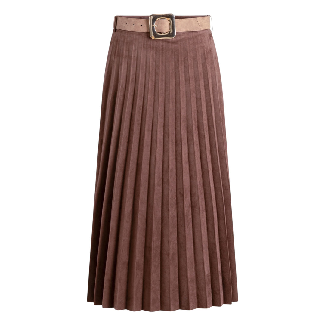 Yest Ulisa Skirt Red Brown