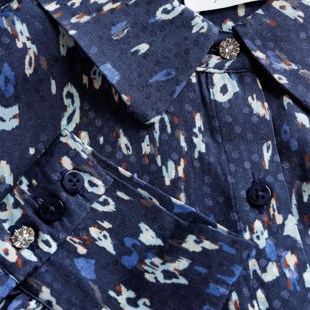 Yest Ussia Blouse Dark Blue