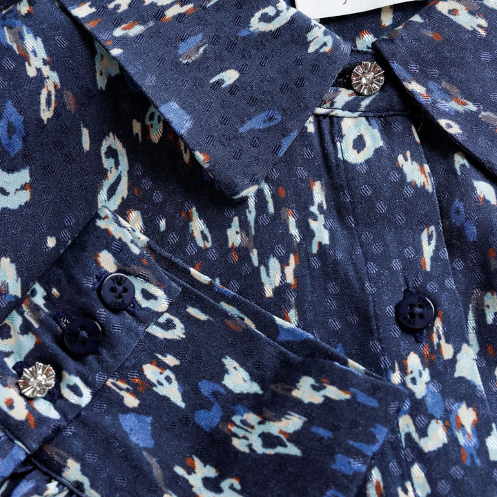 Yest Ussia Blouse Dark Blue