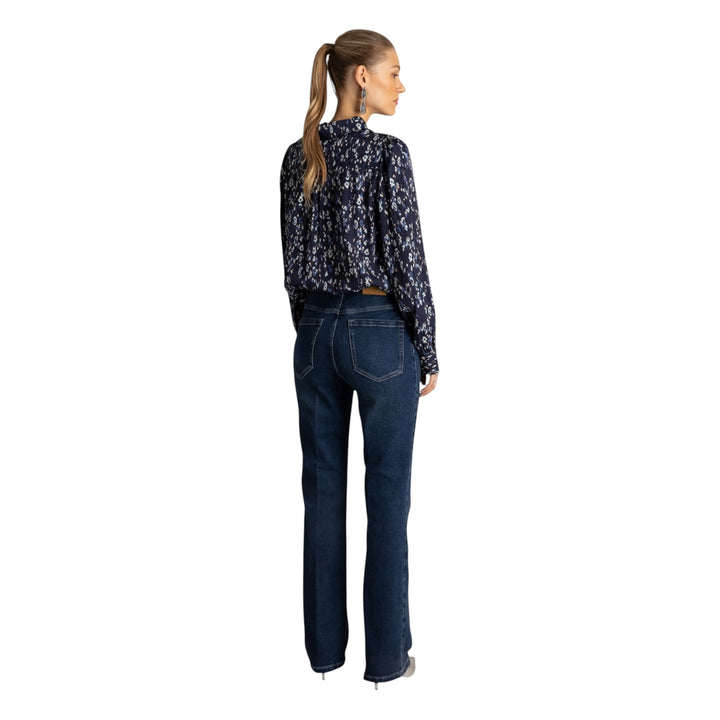 Yest Ussia Blouse Dark Blue