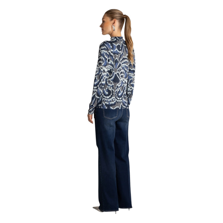 Yest Ussia Blouse Dark Blue