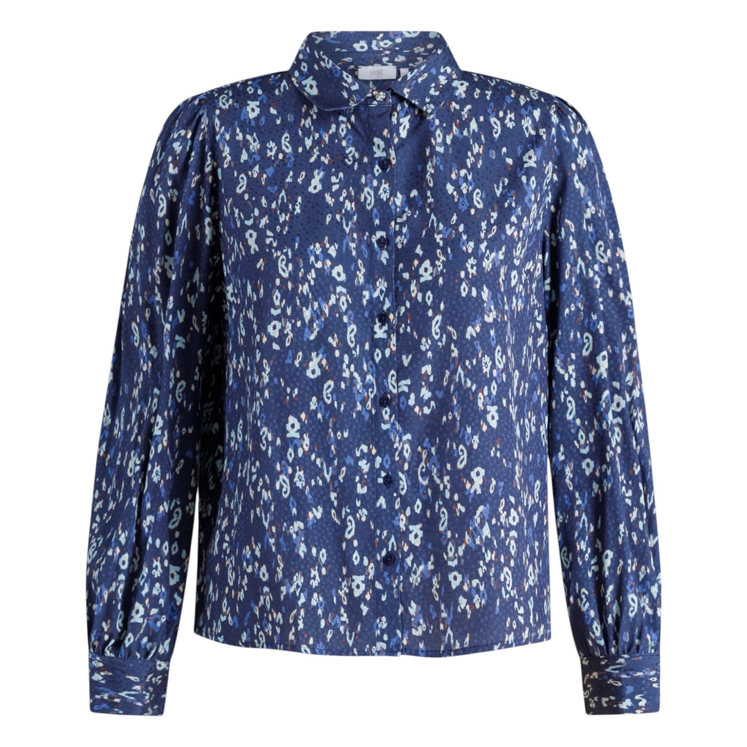 Yest Ussia Blouse Dark Blue