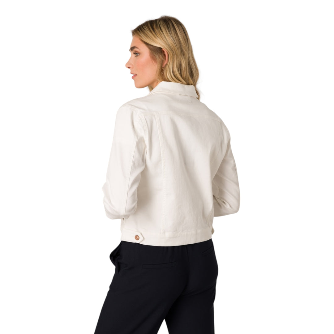 Yest Yamil Jeans Jacket White