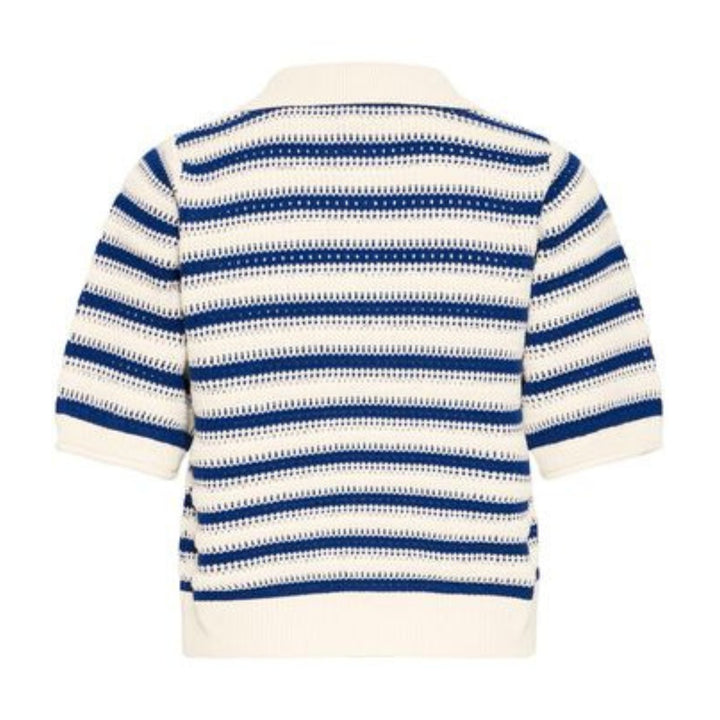 B.Young Mikala Polo Jumper Medieval Blue