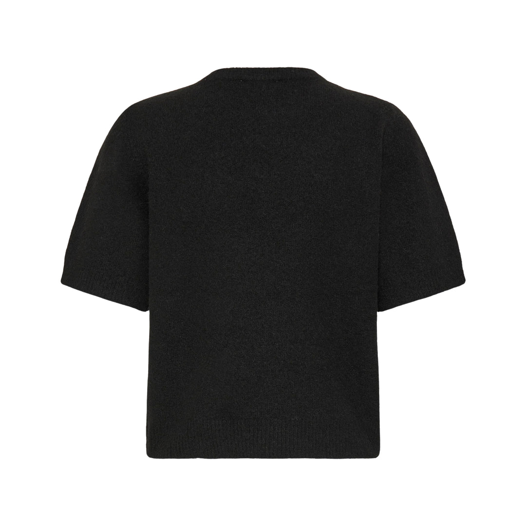 B Young Omea Rhinestone Short Sleeve Jumper Meteorite