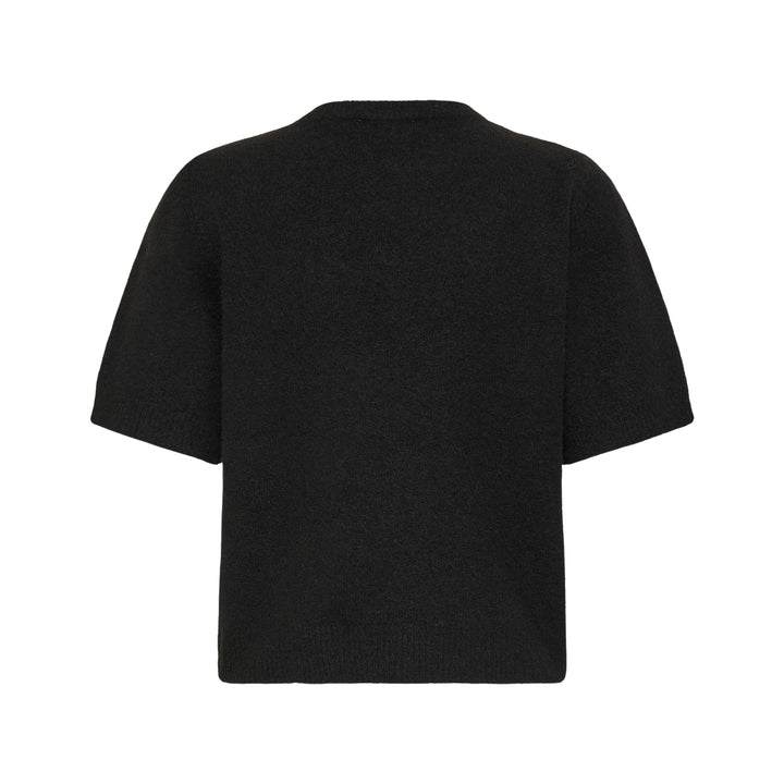 B Young Omea Rhinestone Short Sleeve Jumper Meteorite