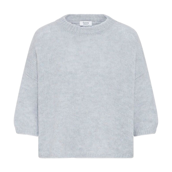 Light gray sweater on a white background