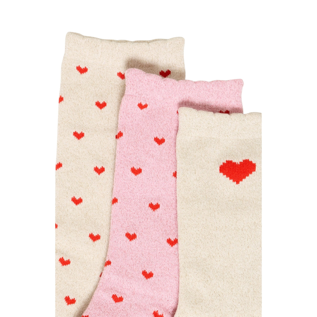 B.Young Vilaine Sock Box Hearts
