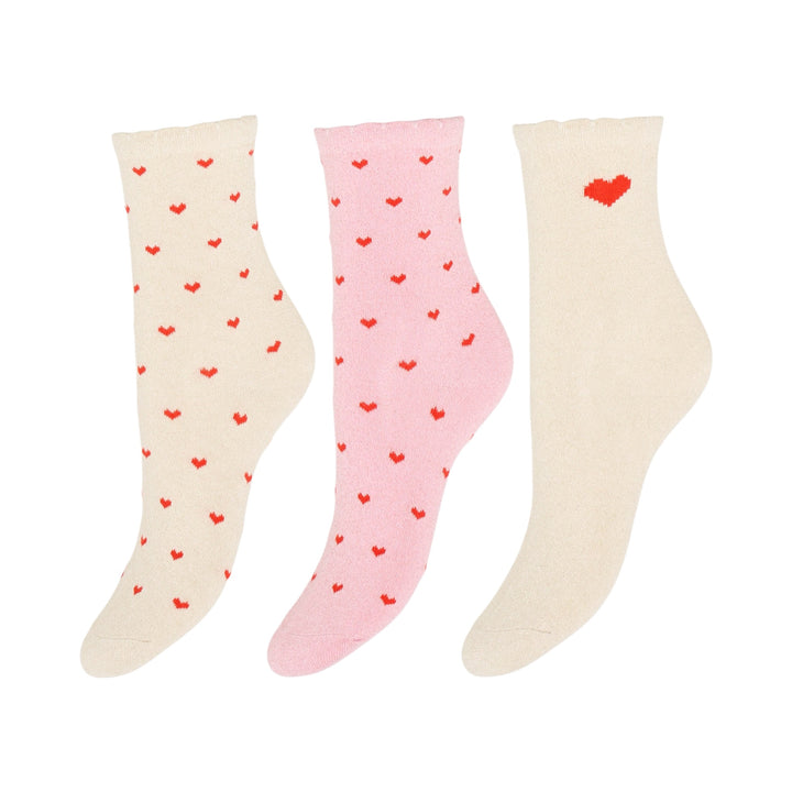 B.Young Vilaine Sock Box Hearts