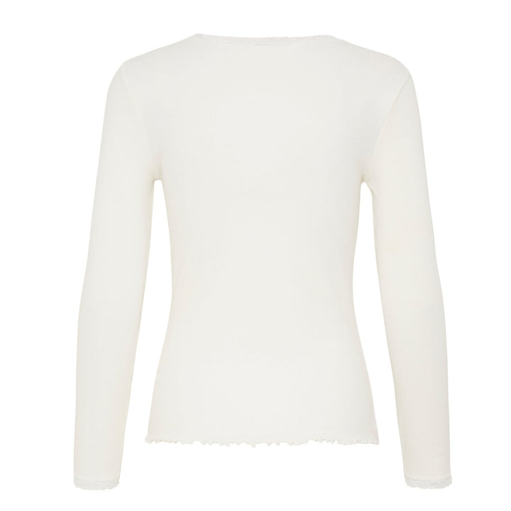 Fransa Hizamond Tee Antique White